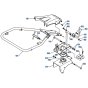Handle Assembly for Kubota AT60 Tiller