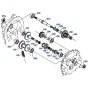Gear Assembly for Kubota AT60 Tiller