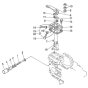 Speed Control Plate Assembly for Kubota D950-BBS Engine