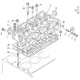 Cylinder Head Assembly for Kubota D950-BBS Engine