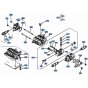 Control Valve Assembly for Kubota KH101 Mini Excavator