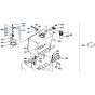 Oil Tank Assembly for Kubota KH151 Mini Excavator