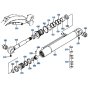 Boom Cylinder Assembly for Kubota KH191 Mini Excavator