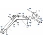 Boom Assembly for Kubota KH36