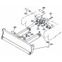 Dozer Assembly for Kubota KH36