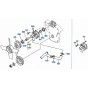 Water Pump Assembly for Kubota KH36