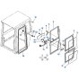 Kubota KH60 Door Assembly