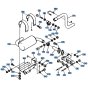Exhaust Assembly for Kubota KH61 Mini Excavator