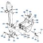 Bucket Assembly for Kubota KH66 Mini Excavator