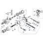 Swivel Motor Assembly for Kubota KH66 Mini Excavator