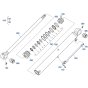 Arm Cylinder Assembly for Kubota KX030-4 Mini Excavator