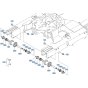 Track Roller Assembly for Kubota KX030-4 Mini Excavator