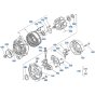Alternator Assembly for Kubota KX030-4 Mini Excavator
