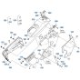 Armrest (L/H) Assembly for Kubota KX040-5 Mini Excavator