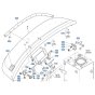 Bonnet Assembly for Kubota KX040-5 Mini Excavator