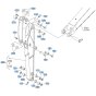 Arm Assembly for Kubota KX040-5 Mini Excavator