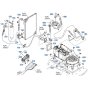 Air Conditioner Assembly for Kubota KX040-5 Mini Excavator