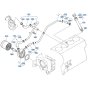 Oil Filter Assembly for Kubota KX080-3 Mini Excavator