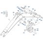 Boom Assembly for Kubota KX080-3 Mini Excavator