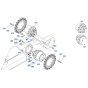 Drive Motor Assembly for Kubota KX080-3 Mini Excavator