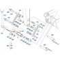 Bucket Link Assembly for Kubota KX080-4s Mini Excavator