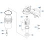 Separator Assembly for Kubota KX080-4s Mini Excavator