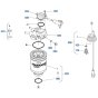 Fuel Filter Assembly for Kubota KX080-4s Mini Excavator
