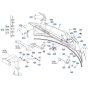 Bonnet Assembly for Kubota KX080-5 Mini Excavator