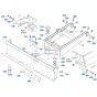Blade (Angle) Assembly for Kubota KX080-5 Mini Excavator