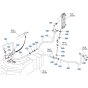 Fuel Cooler Assembly for Kubota KX080-5 Mini Excavator