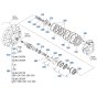 Drive Motor Assembly -2 for Kubota KX080-5 Mini Excavator