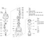 Swivel Motor Assembly -2 for Kubota KX080-5 Mini Excavator