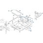 Step Assembly for Kubota KX080-5 Mini Excavator