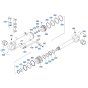 Blade Cylinder Assembly for Kubota KX080-5 Mini Excavator