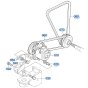 Compressor Assembly for Kubota KX121-3 Mini Excavator