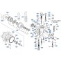 Drive Motor Assembly -1 for Kubota KX121-3 Mini Excavator