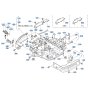 Swing Frame Assembly for Kubota KX121-3 Mini Excavator