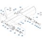 Track Roller Assembly for Kubota KX121-3 Mini Excavator