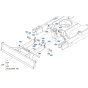 Blade Assembly for Kubota KX161-3s Mini Excavator