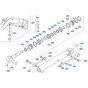 Boom Cylinder Assembly for Kubota KX161-3s Mini Excavator