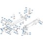 Bucket Link (Telescopic) Assembly for Kubota KX91-3s Mini Excavator