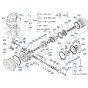 Swivel Motor Assembly for Kubota KX91-3s Mini Excavator