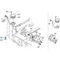 Oil Tank Assembly for Kubota R410 Loader