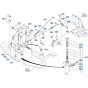 Brake System Assembly for Kubota R430 Loader