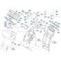 Instrument Panel Assembly for Kubota R430 Loader