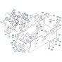 Rear Frame Assembly for Kubota R430 Loader