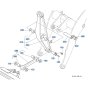Tilt Arm Assembly for Kubota R430 Loader