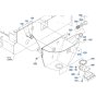 Fuel Tank Assembly for Kubota R430 Loader