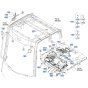 Air Conditioner Assembly for Kubota R430 Loader