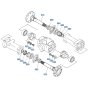 Axle (Rear) Assembly for Kubota R430 Loader